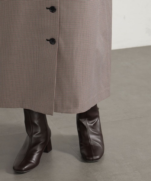 FOUND GOOD（ファウンドグッド）の「ストレッチショートブーツ（ブーツ・レディース・ブラウン系8/アイボリー/ブラック/グレー系2・XL/L/M/S）」の3枚目の写真