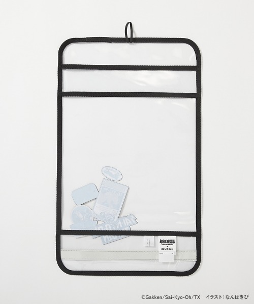devirock（デビロック）の「最強王図鑑コラボ 透明ランドセルカバー(リフレクター付き)（ランドセル・キッズ・パープル系/グレー系・ONE SIZE）」の9枚目の写真