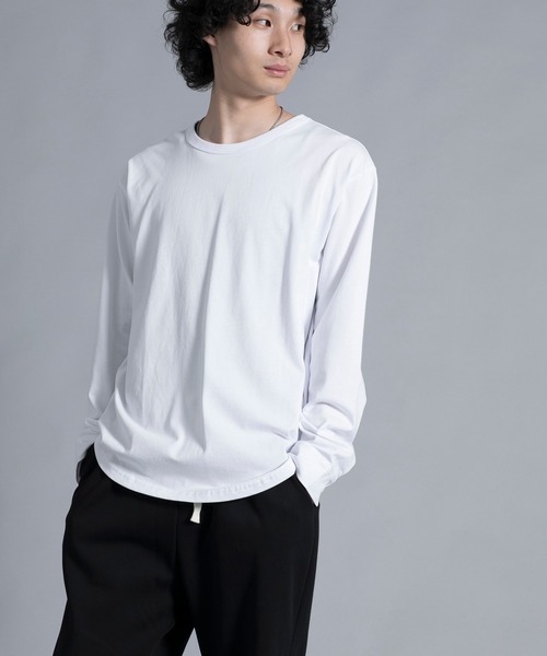 aimoha(アイモハ)の「aimoha men Essential Comfort Crewneck Pullover(スウェット・メンズ・杢グレー/ダークグレー/ブラック/ホワイト・MEDIUM/LARGE/X-LARGE/XX-LARGE/XXX-LARGE)」の2枚目の写真