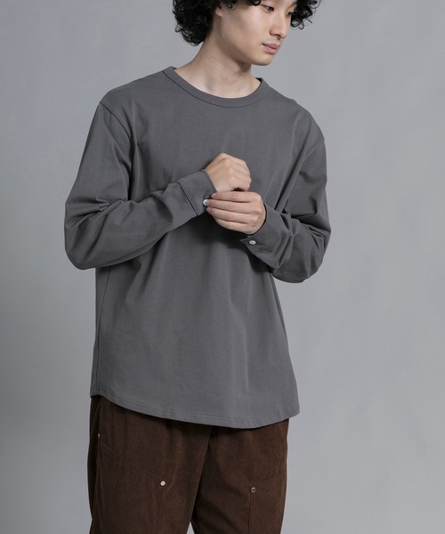 aimoha(アイモハ)の「aimoha men Essential Comfort Crewneck Pullover(スウェット・メンズ・杢グレー/ダークグレー/ブラック/ホワイト・MEDIUM/LARGE/X-LARGE/XX-LARGE/XXX-LARGE)」の3枚目の写真