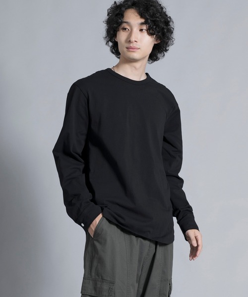 aimoha(アイモハ)の「aimoha men Essential Comfort Crewneck Pullover(スウェット・メンズ・杢グレー/ダークグレー/ブラック/ホワイト・MEDIUM/LARGE/X-LARGE/XX-LARGE/XXX-LARGE)」の1枚目の写真