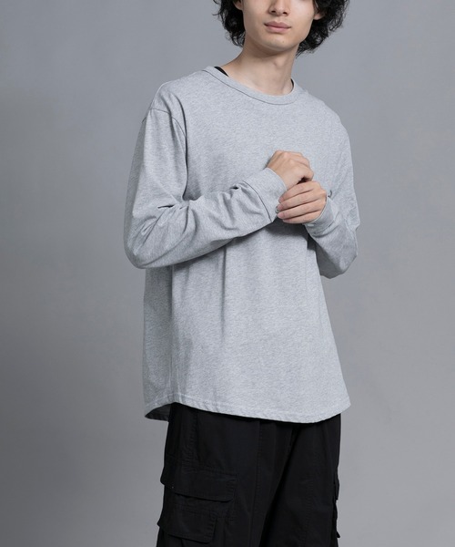aimoha(アイモハ)の「aimoha men Essential Comfort Crewneck Pullover(スウェット・メンズ・杢グレー/ダークグレー/ブラック/ホワイト・MEDIUM/LARGE/X-LARGE/XX-LARGE/XXX-LARGE)」の15枚目の写真