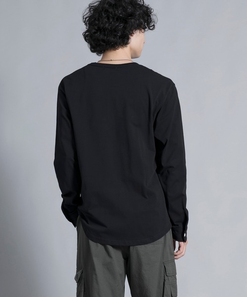 aimoha(アイモハ)の「aimoha men Essential Comfort Crewneck Pullover(スウェット・メンズ・杢グレー/ダークグレー/ブラック/ホワイト・MEDIUM/LARGE/X-LARGE/XX-LARGE/XXX-LARGE)」の10枚目の写真