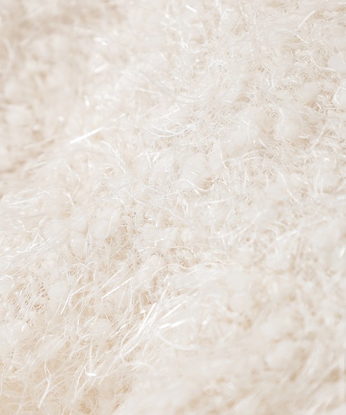 Honeys（ハニーズ）の「フェザーキャミソール（キャミソール・レディース・チャコール/アイボリー/ブラック/グレー・S/M/L）」の21枚目の写真