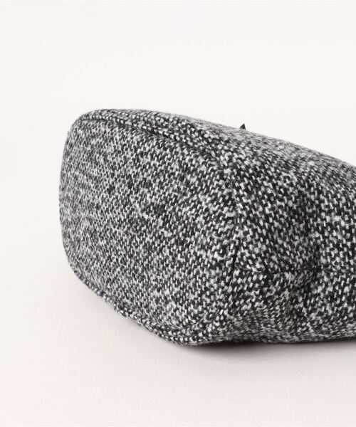 MIAN （ミアン）の「【MIAN】フリルリボンツイードバッグ(846340)（ハンドバッグ・レディース・ベージュ/ブラック・ALL）」の4枚目の写真