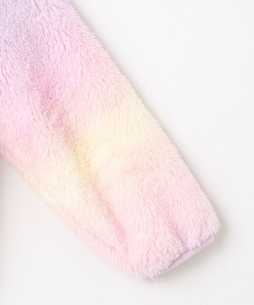 ANY（エニィ）の「ネコポケットボアブルゾン（ブルゾン・キッズ・ライトグリーン系8/ベージュ系6/ライトグレー系/ブラック系/ライラック系8・100/110/120/130）」の15枚目の写真