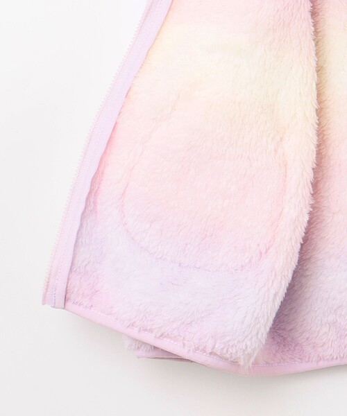 ANY（エニィ）の「ネコポケットボアブルゾン（ブルゾン・キッズ・ライトグリーン系8/ベージュ系6/ライトグレー系/ブラック系/ライラック系8・100/110/120/130）」の16枚目の写真