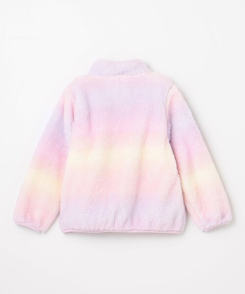 ANY（エニィ）の「ネコポケットボアブルゾン（ブルゾン・キッズ・ライトグリーン系8/ベージュ系6/ライトグレー系/ブラック系/ライラック系8・100/110/120/130）」の17枚目の写真