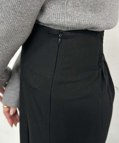 archives（アルシーヴ）の「マチ付きマーメイドスカート（スカート・レディース・アイボリー/ブラック/ブラウン・SMALL/MEDIUM）」の18枚目の写真