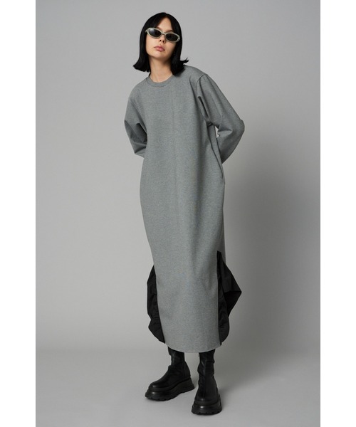 Many gather hem dress メニーギャザーヘムドレス（ワンピース  