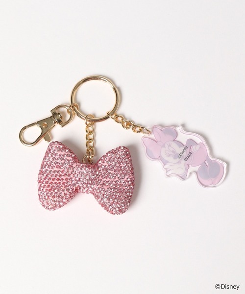 Heather（ヘザー）の「Disney / ミニーマウス / リボンチャーム　234276（キーホルダー・レディース・ピンク・ONE SIZE）」の5枚目の写真