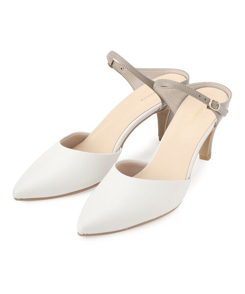 ESPERANZA（エスペランサ）の「甲ストラップミュール（サンダル・レディース・シルバー/アイボリー/ブラック・S/M/L/LL）」の4枚目の写真