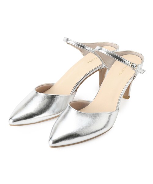 ESPERANZA（エスペランサ）の「甲ストラップミュール（サンダル・レディース・シルバー/アイボリー/ブラック・S/M/L/LL）」の5枚目の写真