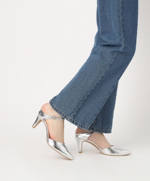 ESPERANZA（エスペランサ）の「甲ストラップミュール（サンダル・レディース・シルバー/アイボリー/ブラック・S/M/L/LL）」の17枚目の写真