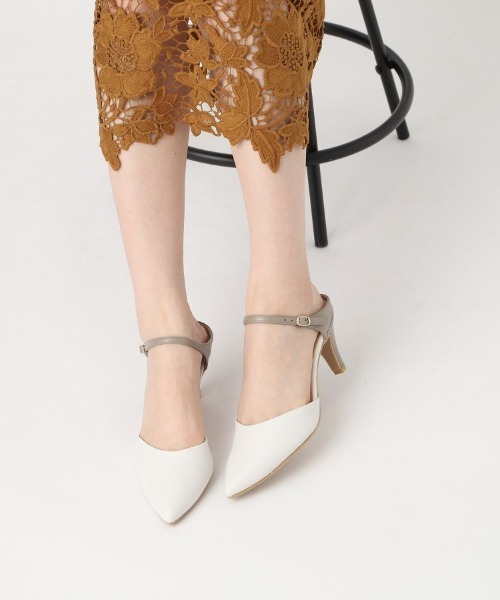 ESPERANZA（エスペランサ）の「甲ストラップミュール（サンダル・レディース・シルバー/アイボリー/ブラック・S/M/L/LL）」の8枚目の写真