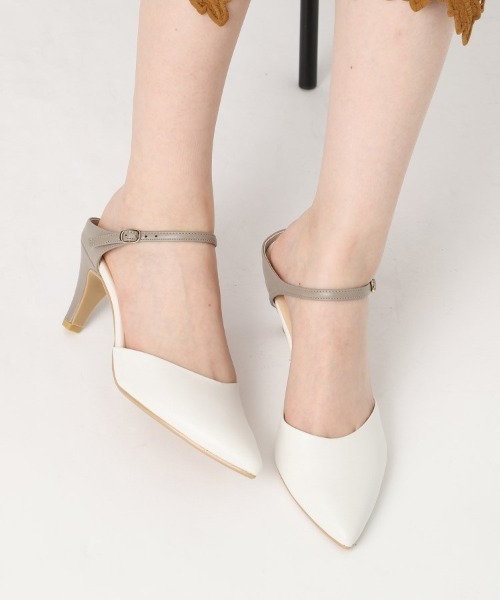 ESPERANZA（エスペランサ）の「甲ストラップミュール（サンダル・レディース・シルバー/アイボリー/ブラック・S/M/L/LL）」の7枚目の写真