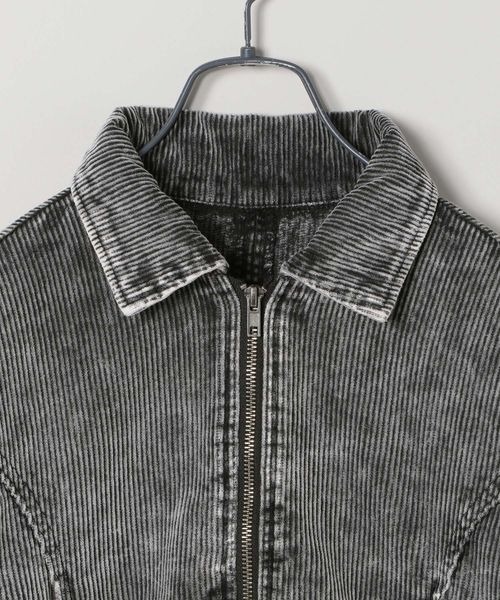 JEANASIS（ジーナシス）の「カコウコーデュロイZIPジャケット/203235（その他アウター・レディース・ブルー系その他/ブラック系その他・FREE）」の4枚目の写真