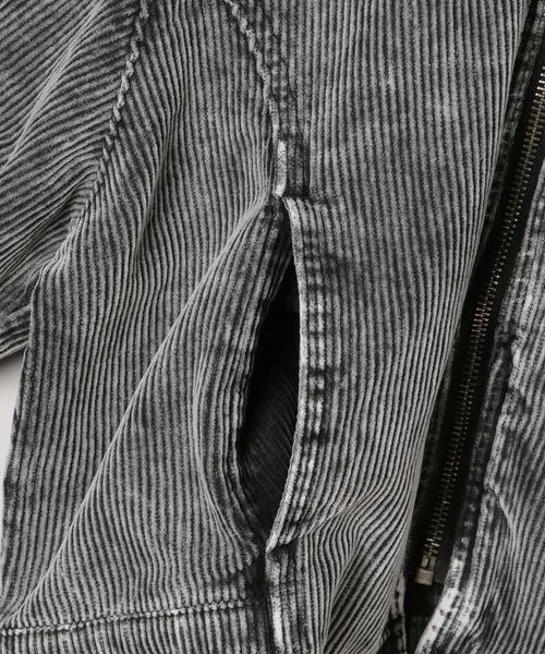 JEANASIS（ジーナシス）の「カコウコーデュロイZIPジャケット/203235（その他アウター・レディース・ブルー系その他/ブラック系その他・FREE）」の7枚目の写真
