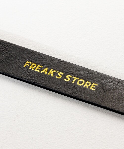 FREAK'S STORE（フリークスストア）の「フェイクレザー ムラ加工 ガチャベルト（ベルト・メンズ・ブラウン/ブラック/ダークブラウン・ﾌﾘ-）」の12枚目の写真