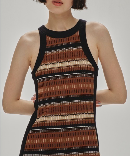 todayful☆ Jacquard Border Dress 新品 セール】Jacquard Border Dress（ワンピース）｜TODAYFUL