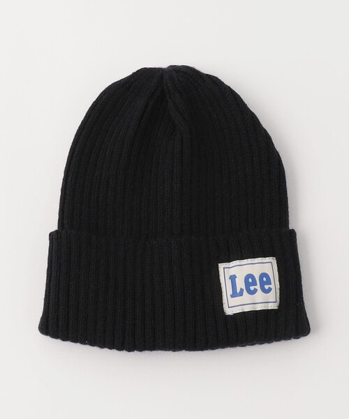 Lee（リー）の「【別注】＜Lee＞ビーニー / ニット帽 / キッズ（ニットキャップ/ビーニー・キッズ・ブラック/ピンク/コバルトブルー・FREE）」の2枚目の写真