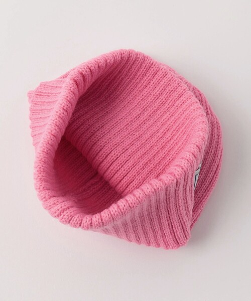 Lee（リー）の「【別注】＜Lee＞ビーニー / ニット帽 / キッズ（ニットキャップ/ビーニー・キッズ・ブラック/ピンク/コバルトブルー・FREE）」の10枚目の写真