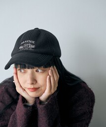 coen | ＜PARKNIK＞フリースロゴ刺繍キャップ(キャップ)