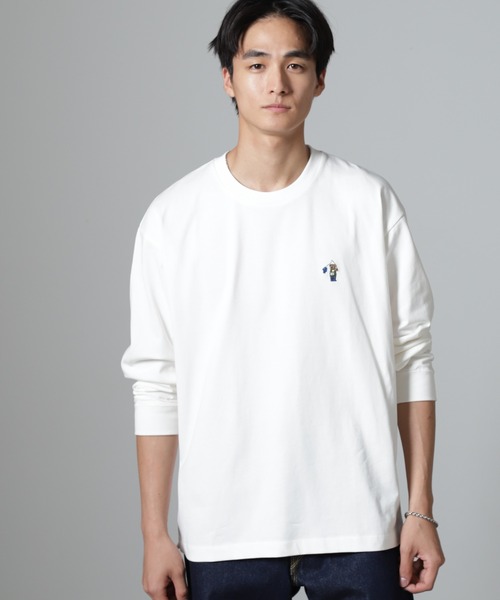 NANO universe(ナノユニバース)の「ナノベアロンTee 長袖(Tシャツ/カットソー・メンズ・その他4/その他1/その他2/その他3・L/M/S)」の1枚目の写真