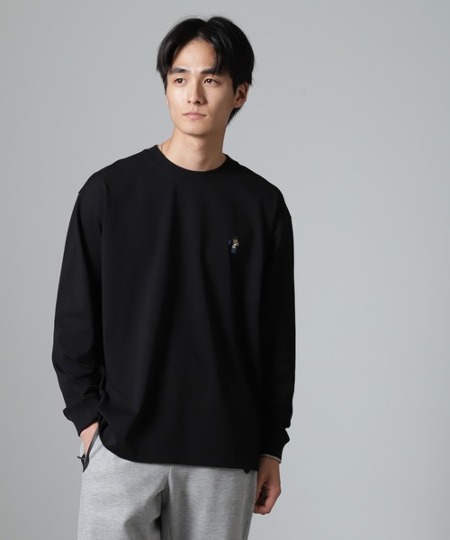 セール】ナノベアロンTee 長袖（Tシャツ/カットソー）｜NANO universe