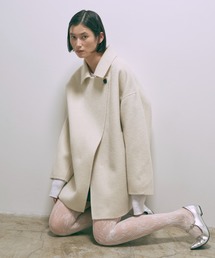 Wool Shaggy Midi Coat