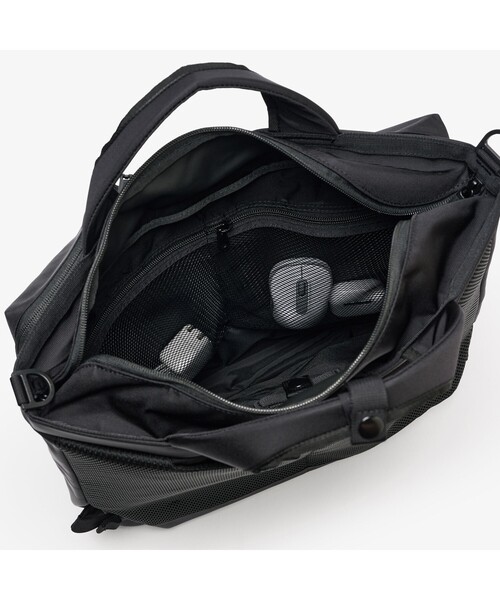 BRIEFING(ブリーフィング)の「【BRIEFING/ブリーフィング】SW FLYERS HELMET BAG(トートバッグ・メンズ・ブラック・SMALL)」の3枚目の写真