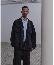 AUTHEN（オーセン）の「【AUTHEN】オーセン/ ジャンブルダイ ファティーグジャケット（ミリタリージャケット）」