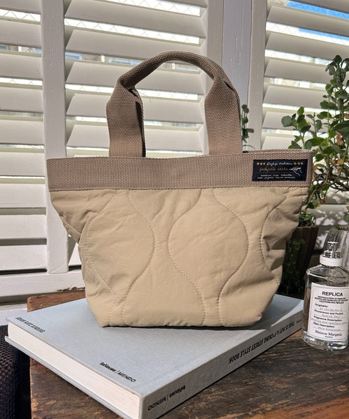 CALIFORNIA OUTFITTERS（カリフォルニア アウトフィッターズ）の「3-10C6 キルティング トートバッグ（トートバッグ・レディース・ベージュ/ブラック/カーキ・ONESIZE）」の8枚目の写真