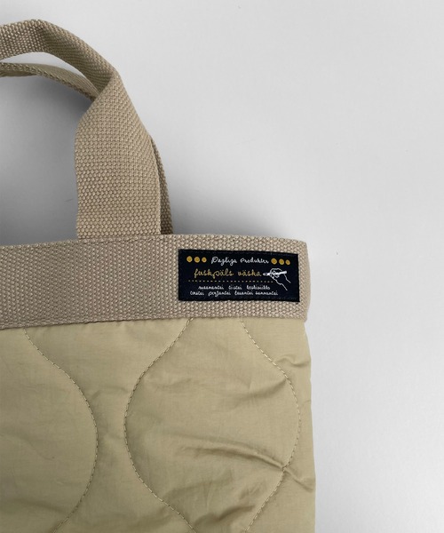 CALIFORNIA OUTFITTERS（カリフォルニア アウトフィッターズ）の「3-10C6 キルティング トートバッグ（トートバッグ・レディース・ベージュ/ブラック/カーキ・ONESIZE）」の6枚目の写真