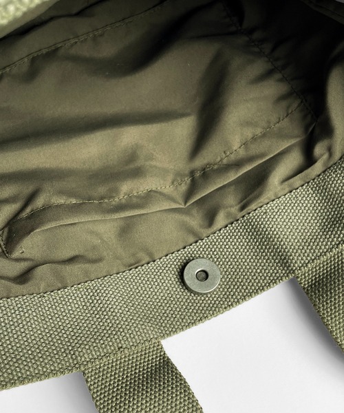 CALIFORNIA OUTFITTERS（カリフォルニア アウトフィッターズ）の「3-10C6 キルティング トートバッグ（トートバッグ・レディース・ベージュ/ブラック/カーキ・ONESIZE）」の4枚目の写真