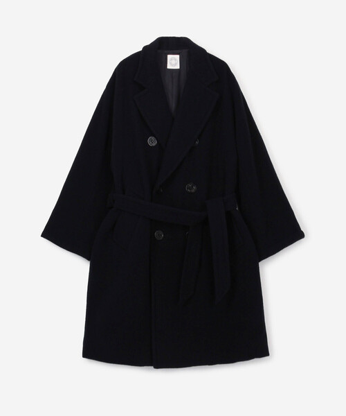 ORCIVAL（オーシバル）の「ORCIVAL | ウールモッサ ドルマンチェスターコート WOMEN（チェスターコート・レディース・ダークネイビー・2）」の12枚目の写真