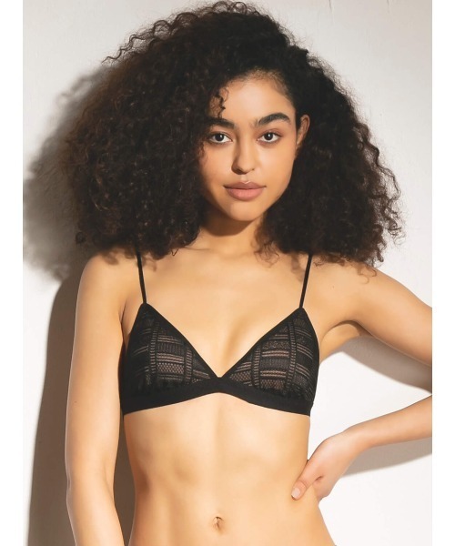 セール】Geometry Lace Fit Bra（ブラジャー）｜KEnTe（ケンテ）の