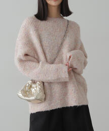 FREE'S MART | ◆ラメミックスブークレー畦ニット(ニット/セーター)