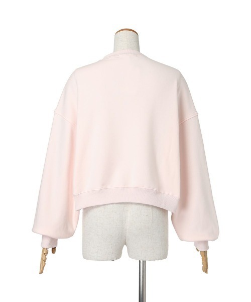 F i.n.t（フィント）の「シュナウザープリントスウェット（スウェット・レディース・ライトグレー/アイボリー/ライトピンク・FREE）」の10枚目の写真