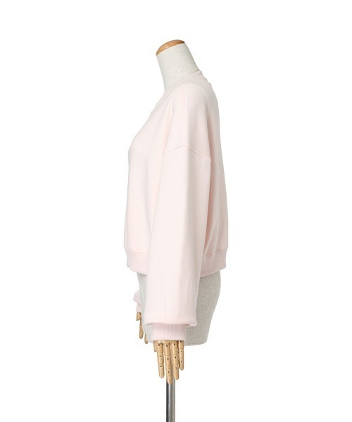 F i.n.t（フィント）の「シュナウザープリントスウェット（スウェット・レディース・ライトグレー/アイボリー/ライトピンク・FREE）」の9枚目の写真