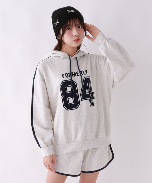 repipi armario（レピピ アルマリオ）の「ナンバリングセットアップ（セットアップ・キッズ・ネイビー/グレー/レッド・LARGE/MEDIUM/SMALL）」の6枚目の写真