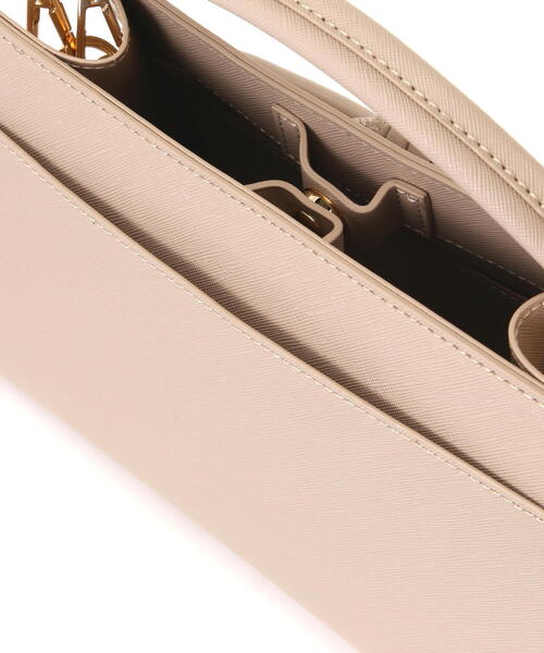 NATURAL BEAUTY BASIC（ナチュラルビューティーベーシック）の「◇ノットリボンワイドハンドバッグ（ハンドバッグ・レディース・ブラック/ベージュ・ﾌﾘ-）」の8枚目の写真