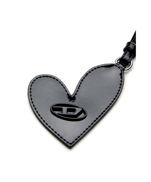 DIESEL ミラー　チャーム　ハート　キーホルダー　ディーゼル　ロゴ ウィメンズ ミラーチャーム PLAY MIRROR（キーホルダー