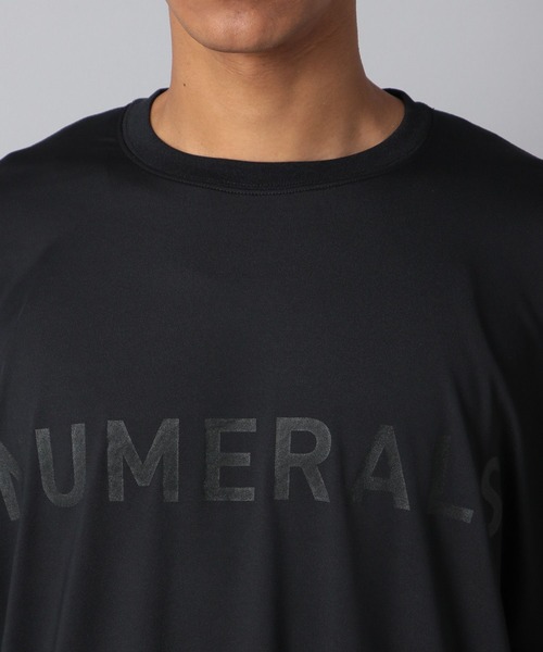 NUMERALS（ヌメラルズ）の「【NUMERALS】アクティブロングスリーブＴシャツ（Tシャツ/カットソー・メンズ・ブラック/オフホワイト・LARGE/MEDIUM）」の8枚目の写真