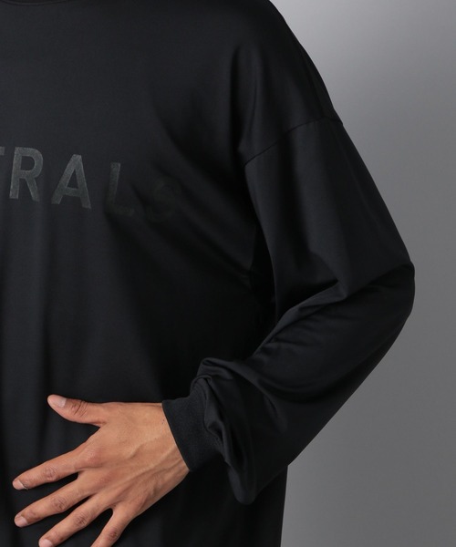 NUMERALS（ヌメラルズ）の「【NUMERALS】アクティブロングスリーブＴシャツ（Tシャツ/カットソー・メンズ・ブラック/オフホワイト・LARGE/MEDIUM）」の7枚目の写真