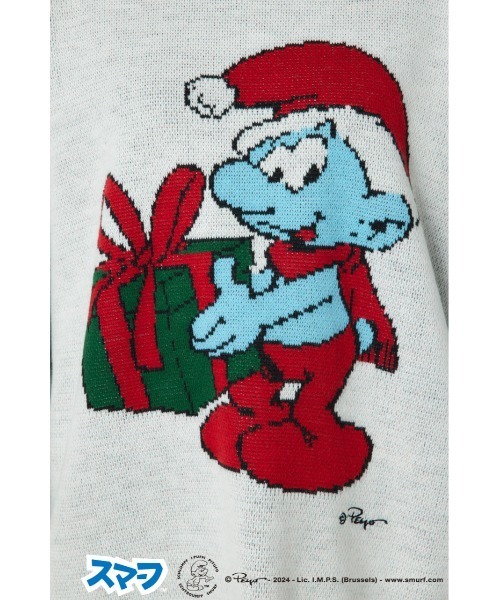 RODEO CROWNS WIDE BOWL(ロデオクラウンズワイドボウル)の「(THE SMURFS)チュニックニットワンピース(ワンピース・レディース・アイボリー・FREE)」の11枚目の写真