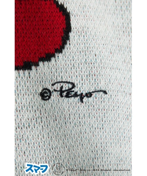 RODEO CROWNS WIDE BOWL(ロデオクラウンズワイドボウル)の「(THE SMURFS)チュニックニットワンピース(ワンピース・レディース・アイボリー・FREE)」の13枚目の写真