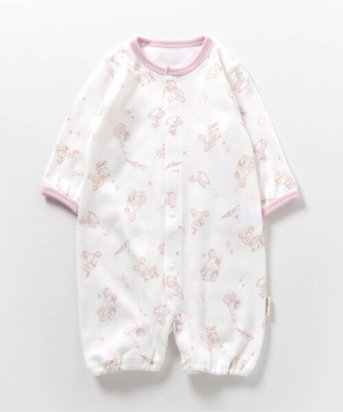 〜asukamomo〜 アプレレクール　petit mainロンパース8枚 セール】ぬいぐるみ柄2WAYオール（ロンパース）｜apres les