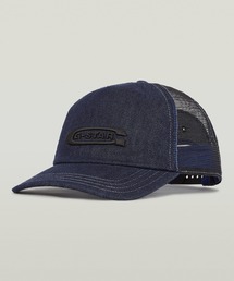 G-STAR（ジースター）の「AVERNUS TRUCKER CAP/ロゴデニムメッシュキャップ（キャップ）」