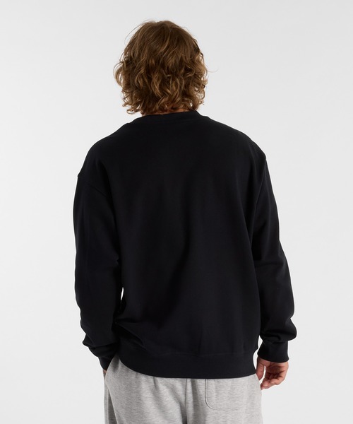 NEW BALANCE(ニューバランス)の「Athletics 550 Grey Day スウェットクルー(スウェット・メンズ・ライトグレー/ブラック・XX-LARGE/X-LARGE/LARGE/MEDIUM/SMALL)」の4枚目の写真